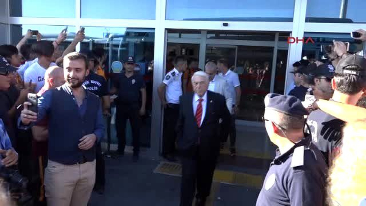 Galatasaray Kafilesi, Kayseri\'ye Geldi