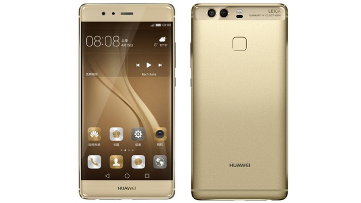 Huawei P9\'un Altın Renkli Modeli Türkiye\'de
