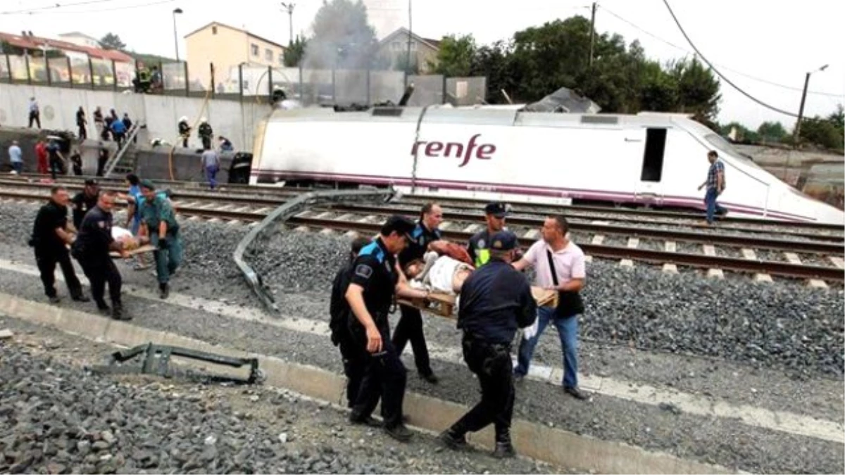 İspanya\'da Tren Kazası