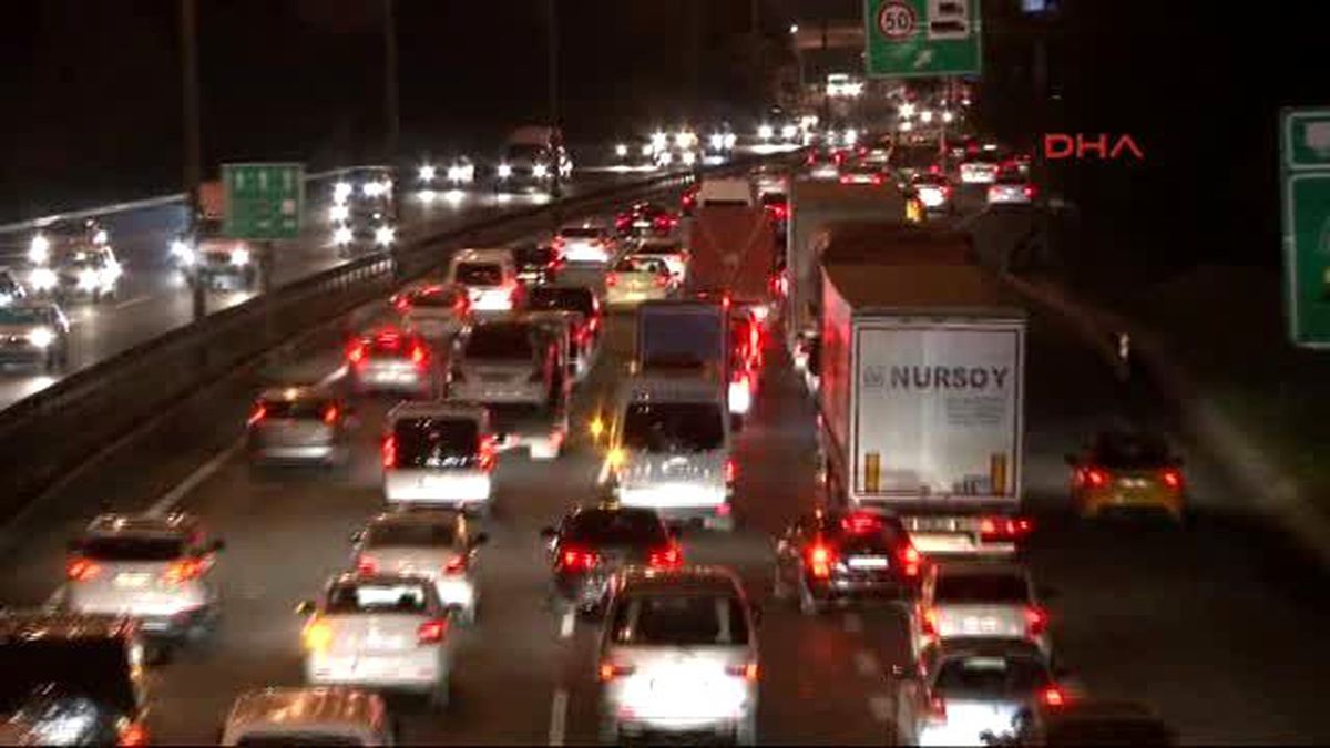 İstanbul\'da Bayram Trafiği