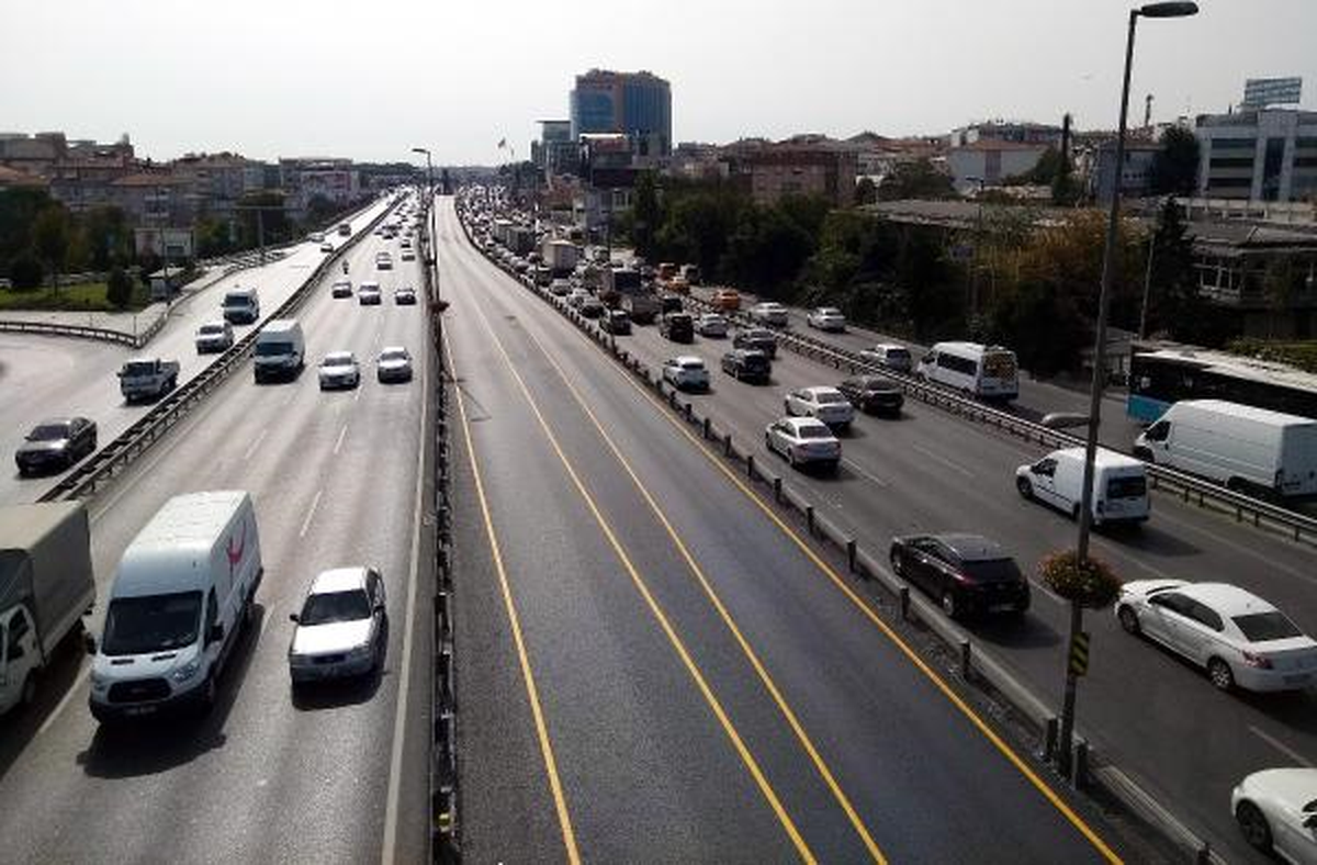 İstanbul\'da Trafik Yoğunluğu