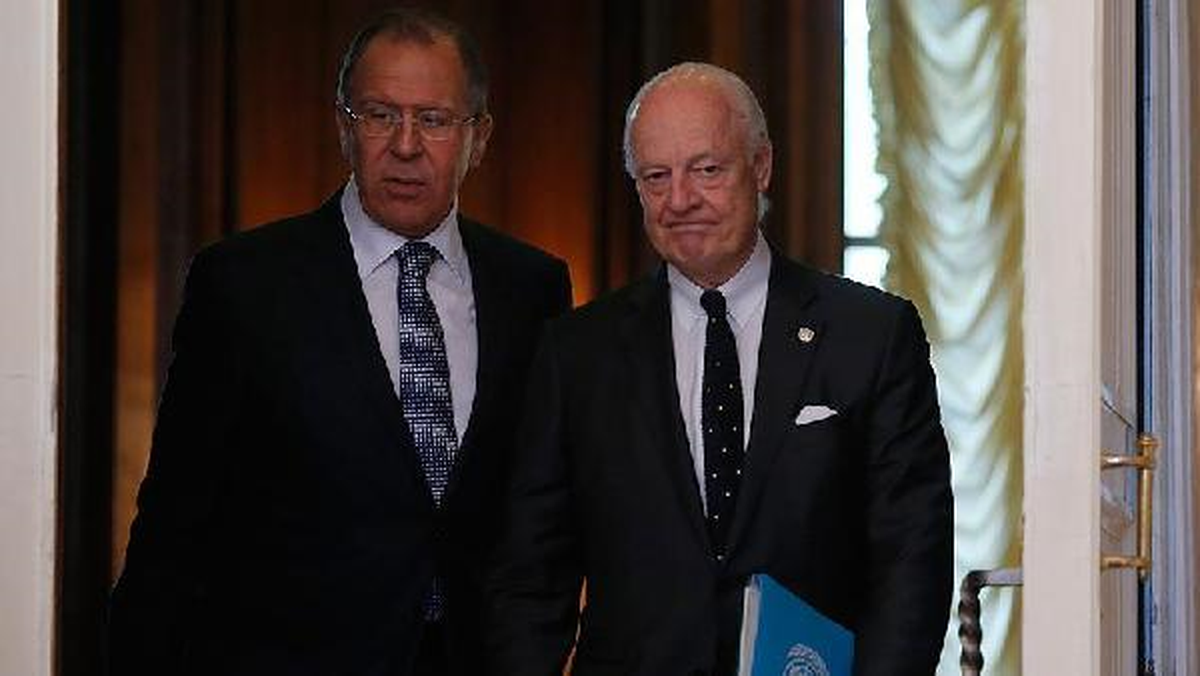 Mistura ve Lavrov, Cenevre\'de Suriye\'yi Görüştü