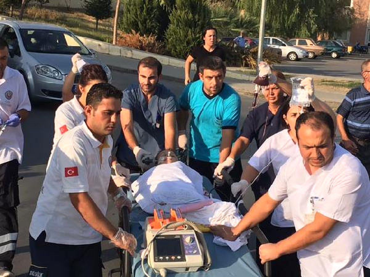 Pancereden Düşen 3 Yaşındaki Yaşar Yaralandı