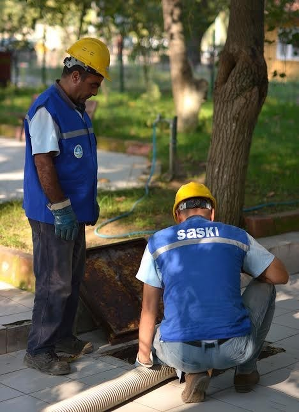 Saski Şehrin Tamamında Çalışmalarına Ara Vermeden Devam Ediyor