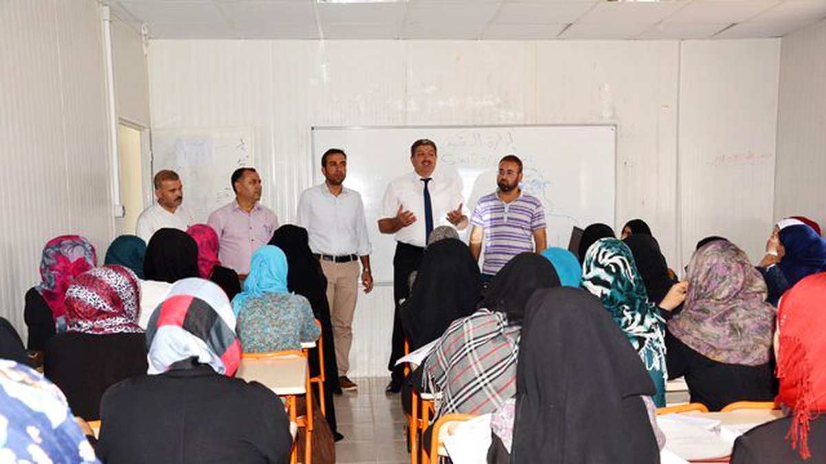 Viranşehir Çadırkentine 62 Yeni Derslik