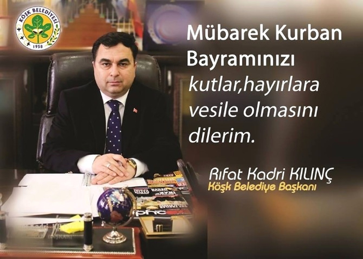 Başkan Rıfat Kadri Kılınç\'ın Kurban Bayramı Mesajı