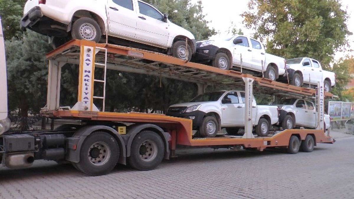 Cerablus\'a Pikap Sevkiyatı