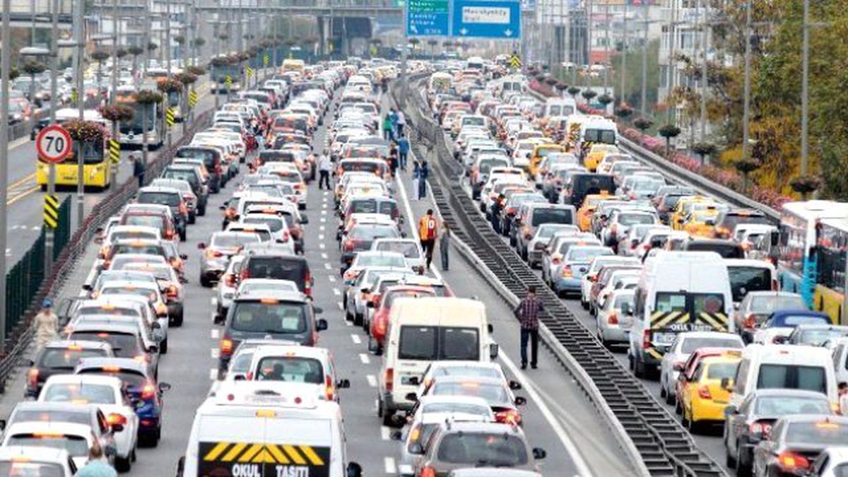 İstanbul\'da Bayram Trafiği