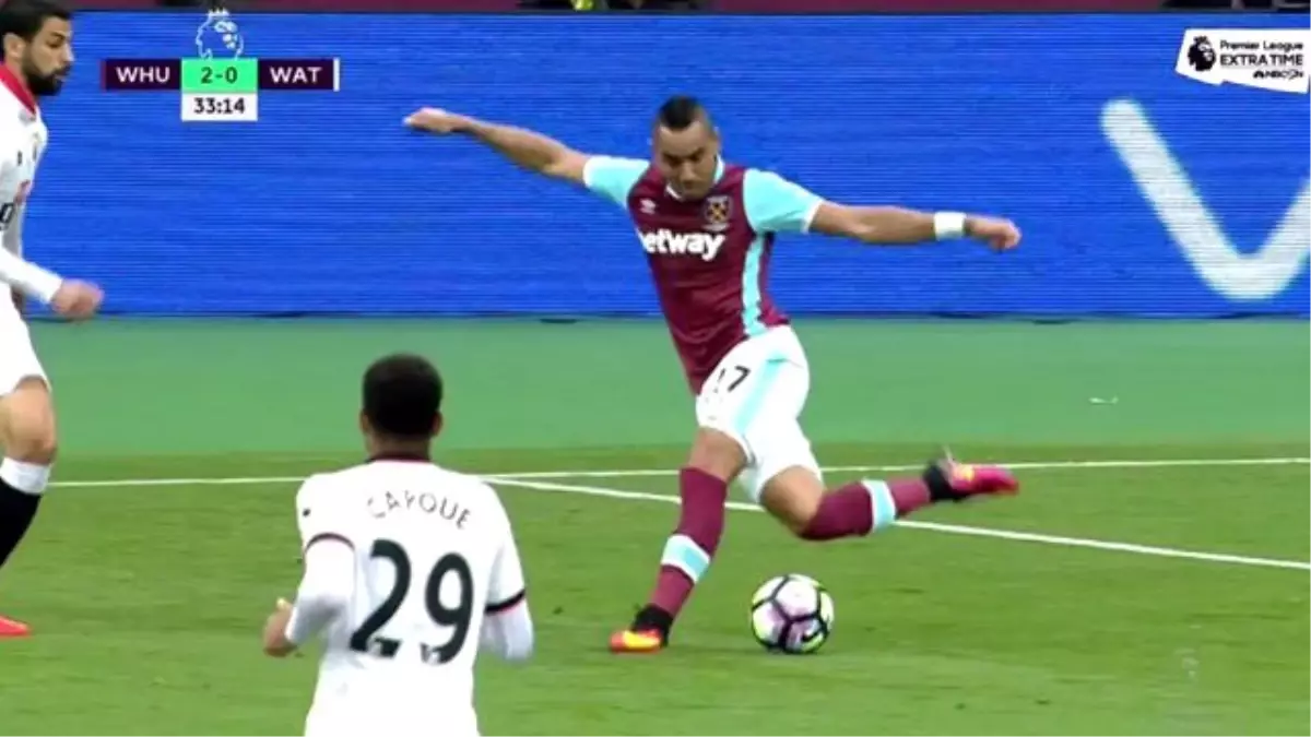 West Ham\'lı Payet\'in Akıl Almaz Asisti Maça Damga Vurdu