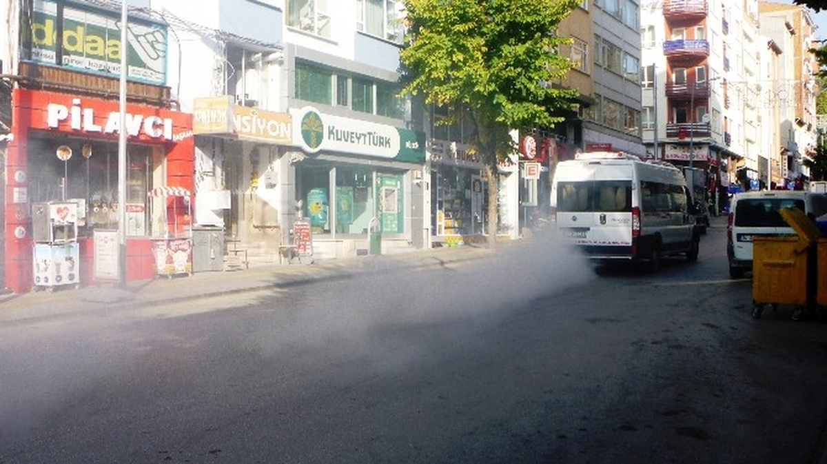 Araçtan Çıkan Duman Tepkilere Neden Oldu