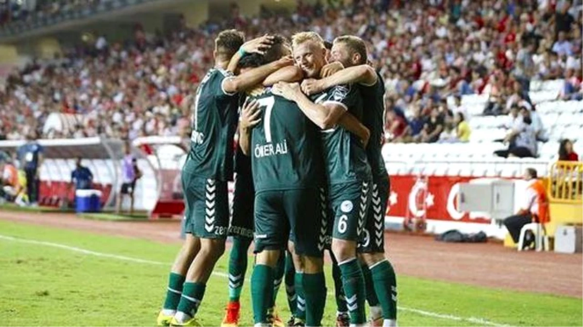 Atiker Konyaspor Deplasmanda Antalyaspor\'u 3-1 Yendi