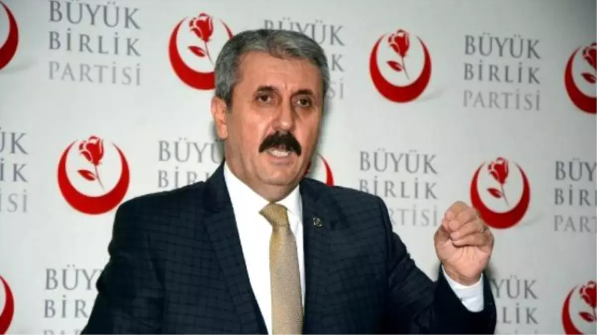 BBP Genel Başkanı Destici\'den Bayram Mesajı Açıklaması