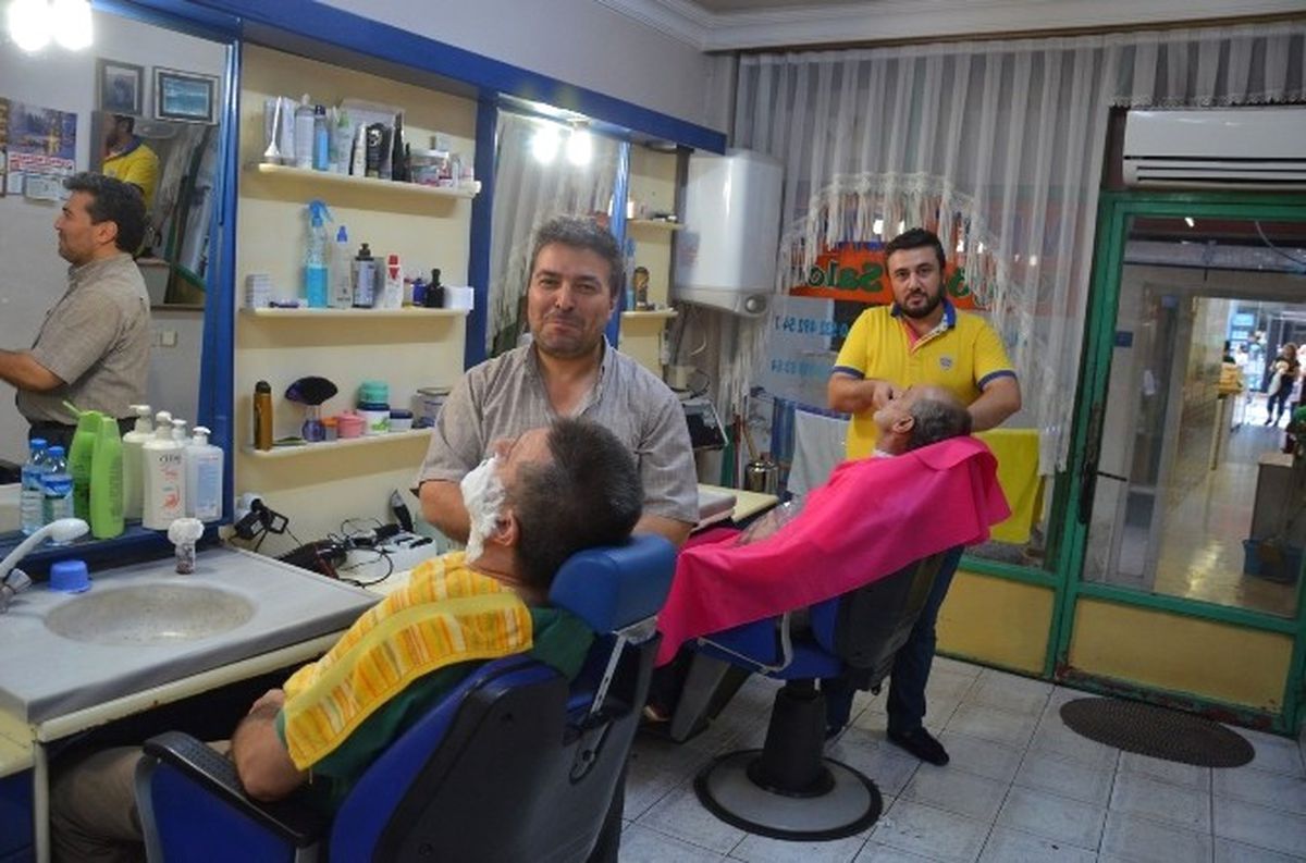 Fatsa\'da Berberlerde Bayram Mesaisi