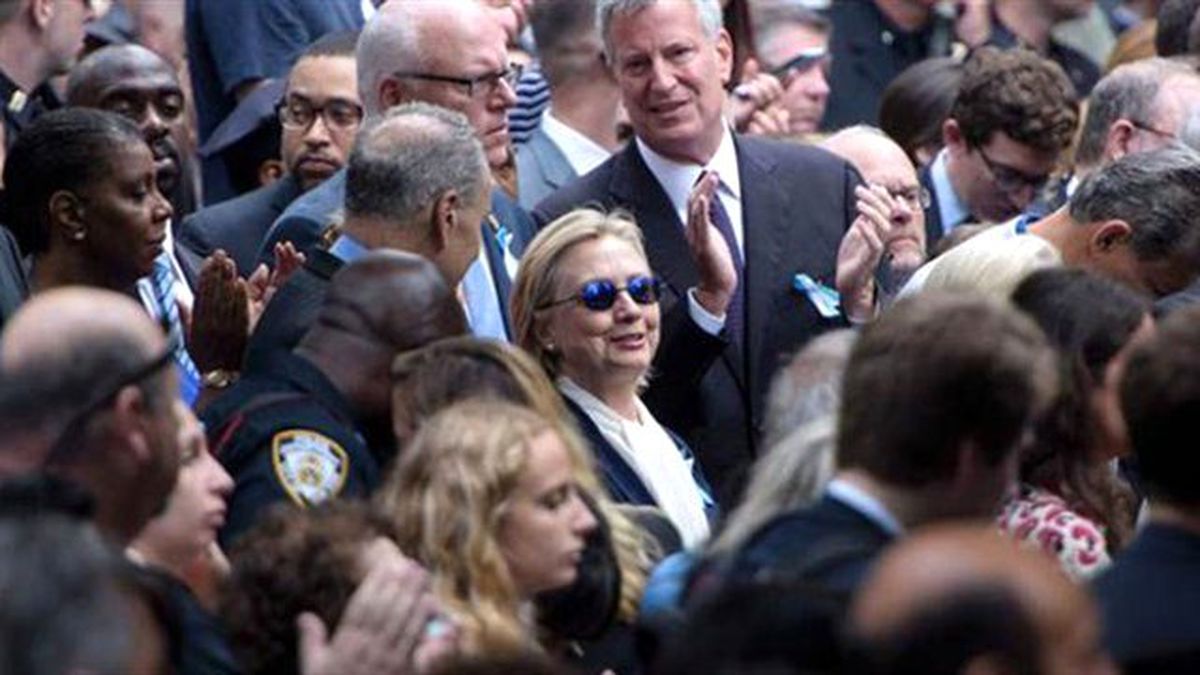 Hillary Clinton 11 Eylül Törenlerinde Rahatsızlandı