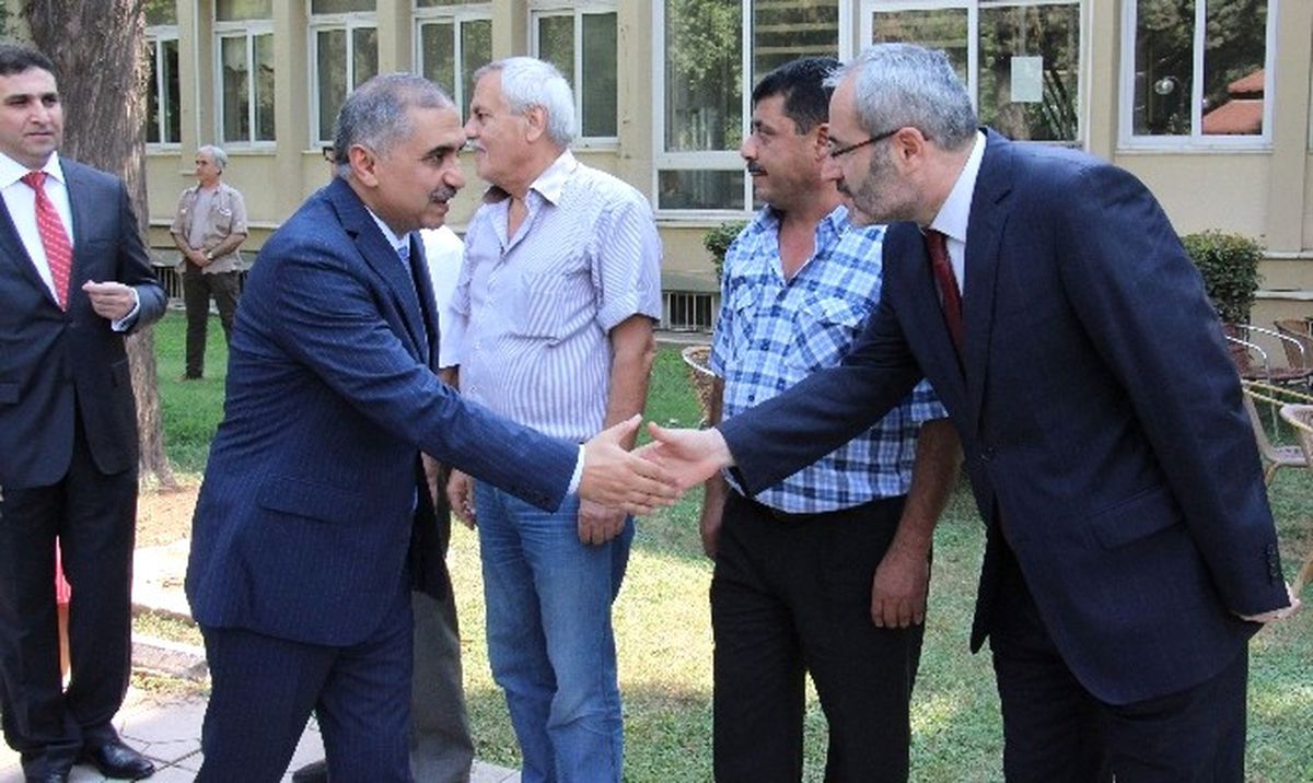 Aydın Protokolü Bayramlaştı