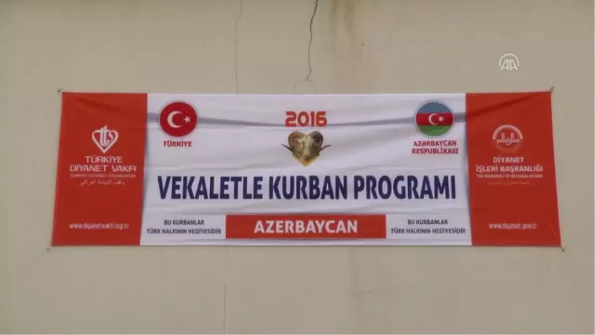 Azerbaycan\'da Kurban Bayramı