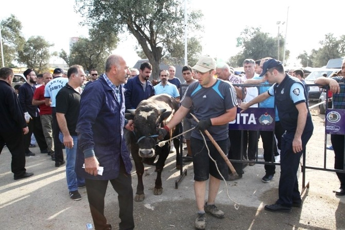Başkan Altınok Öz, Kurban Pazar Alanında Vatandaşlarla Bayramlaştı