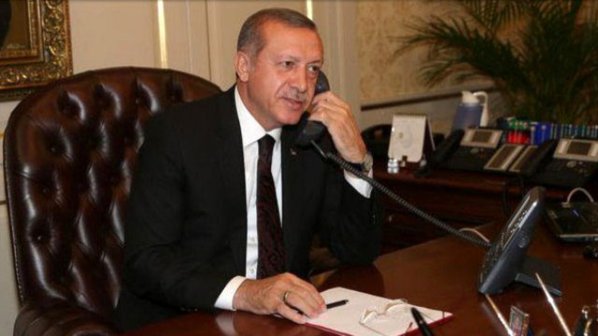 Cumhurbaşkanı Erdoğan Liderlerle Bayramlaştı