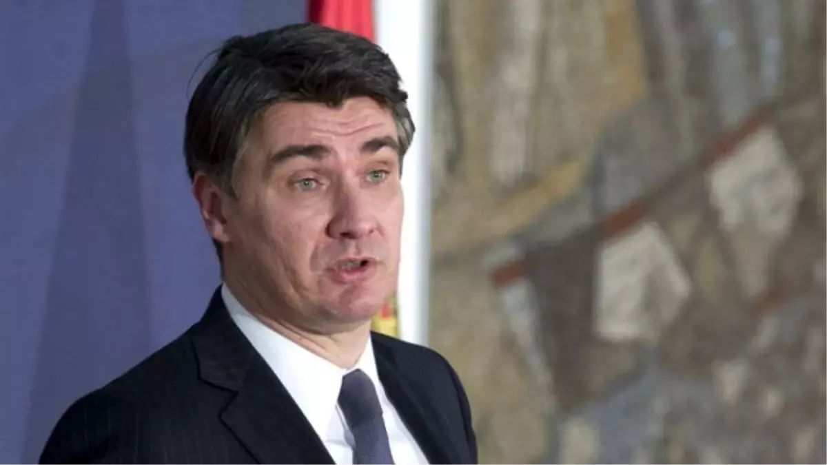 Hırvat Muhalefet Liderinden "Başkanlıktan Çekilme" Kararı