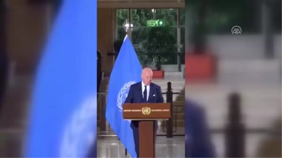 De Mistura "Suriye\'de Şiddet Ciddi Şekilde Azaldı"