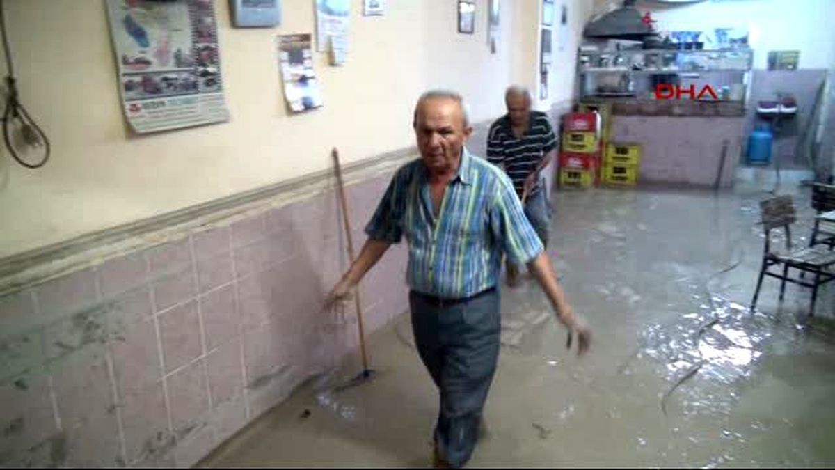 Denizli Yağışa Teslim Oldu