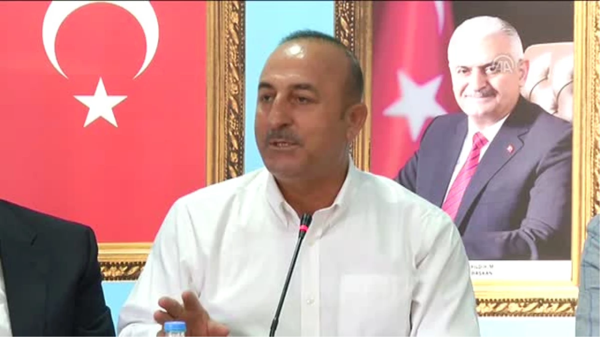 Dışişleri Bakanı Çavuşoğlu: "Sizin Büyükelçileriniz Türkiye\'de Bir Vali Değil, Büyükelçiliğini Adam...