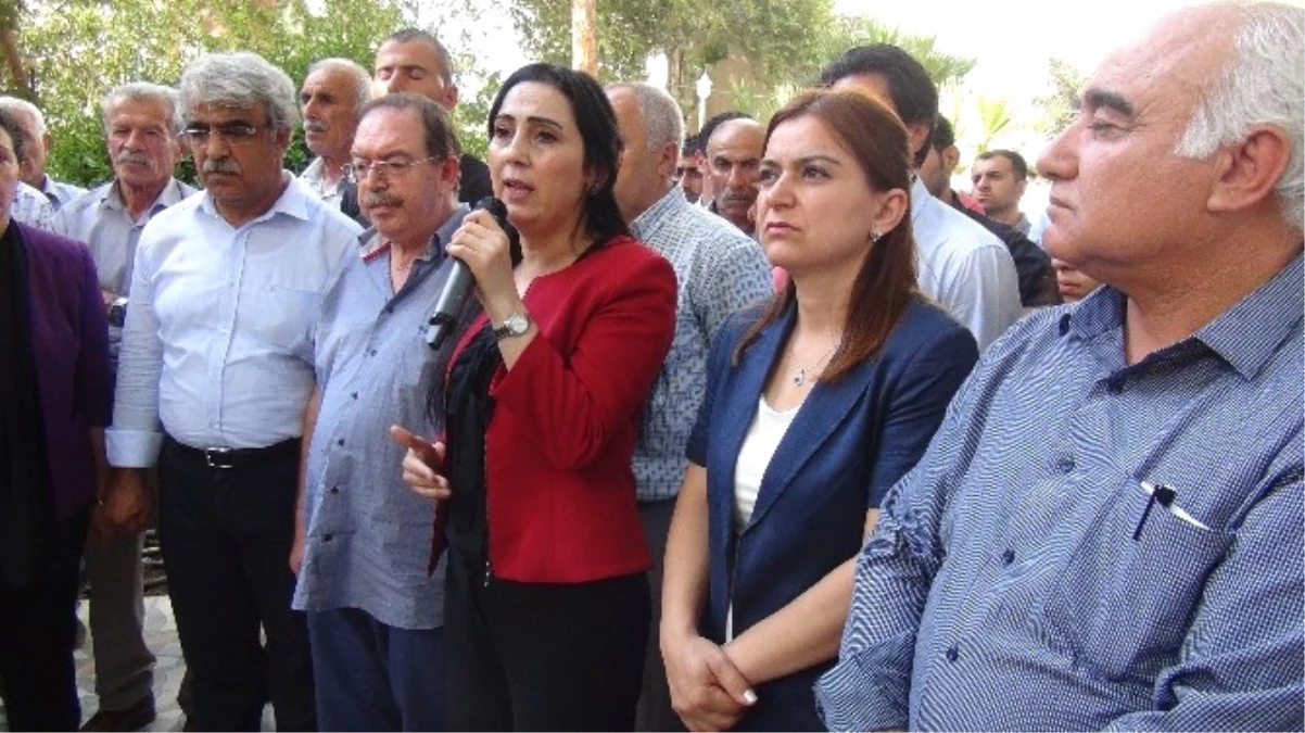 Hdp Eş Genel Başkanı Yüksekdağ Nusaybin\'de