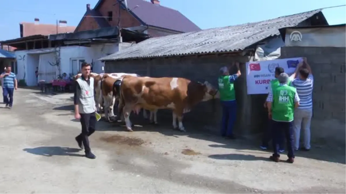 İhh, Kosova ve Makedonya'da Kurban Eti Dağıttı