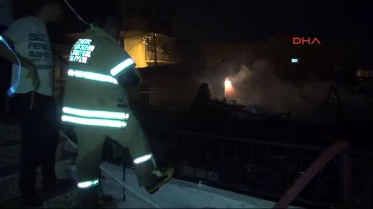 İzmir - Suriyeli Ailenin Evinde Çıkan Yangında 1 Kadın Hayatını Kaybetti