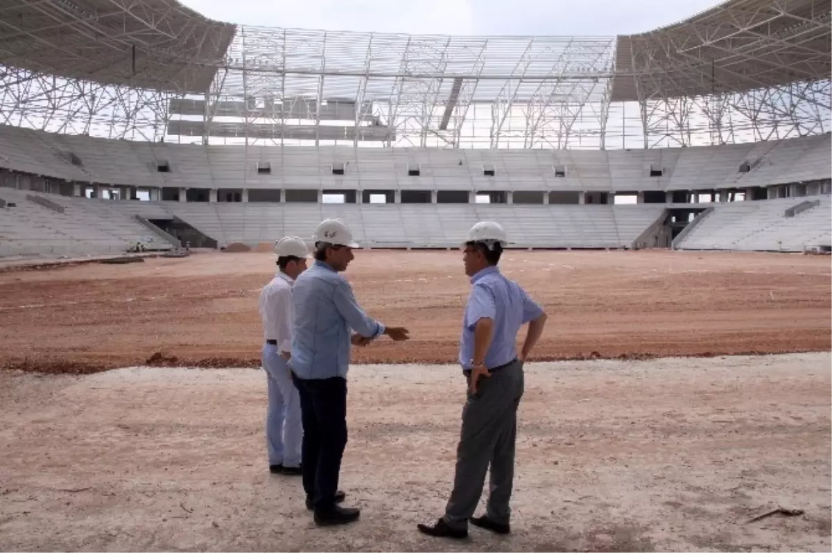 Pişmaniye Şeklindeki Stadyum Yıl Sonu Tamamlanıyor