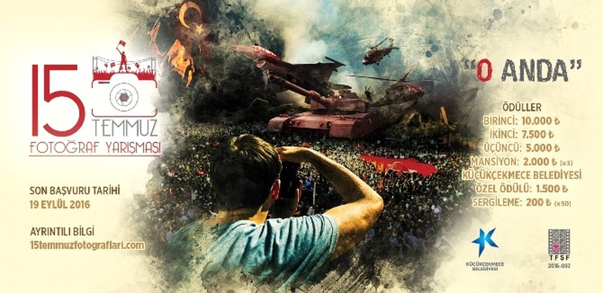 15 Temmuz\' Konulu Fotoğraf Yarışmasına Vatandaşlardan Büyük İlgi