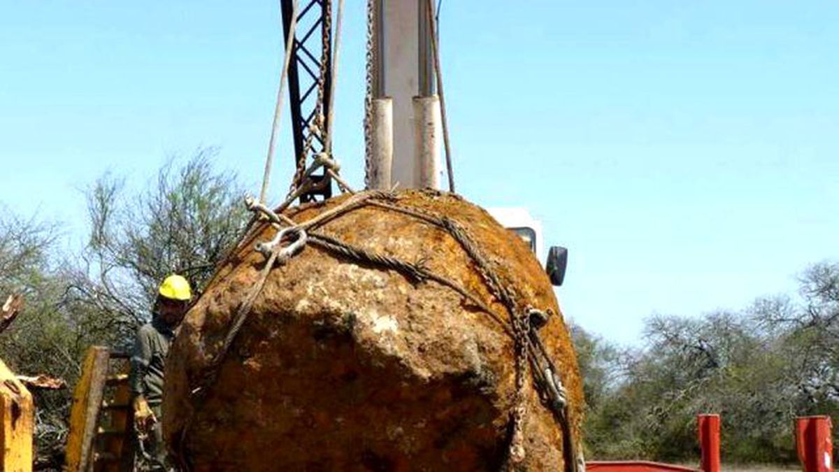 Arjantin'de 30 Tonluk Meteor Bulundu