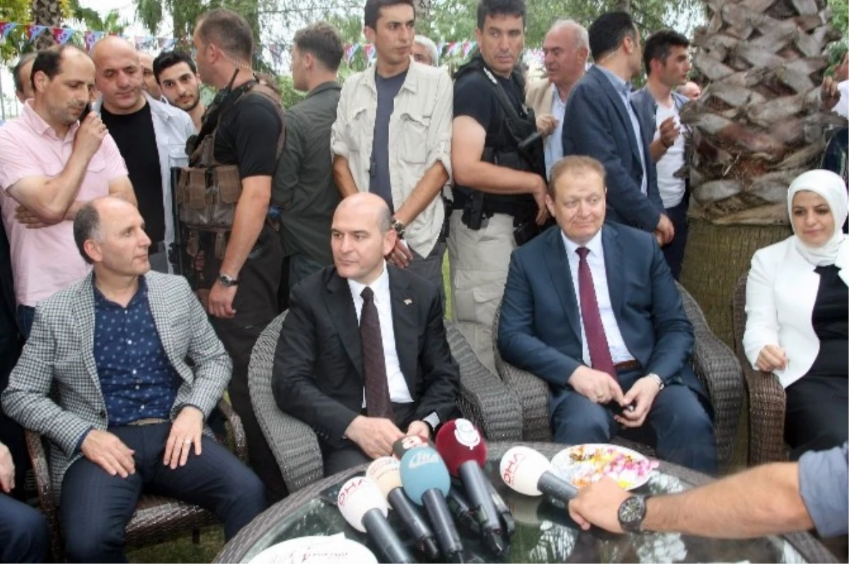 Bakan Soylu, Trabzonspor\'un Bayramlaşma Törenine Katıldı