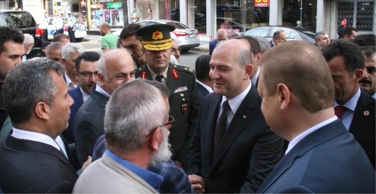 İçişleri Bakanı Süleyman Soylu, Memleketi Trabzon\'da