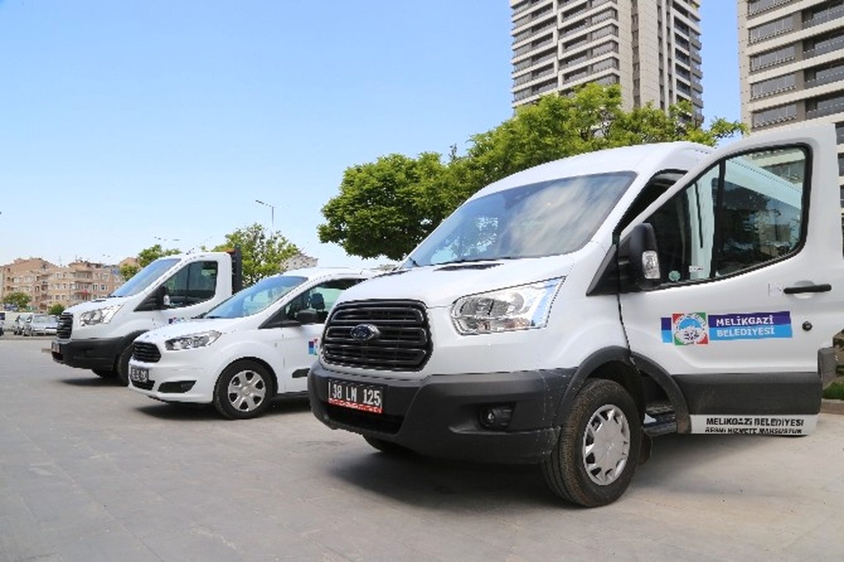 Melikgazi Belediyesi Araç Parkı Genişliyor