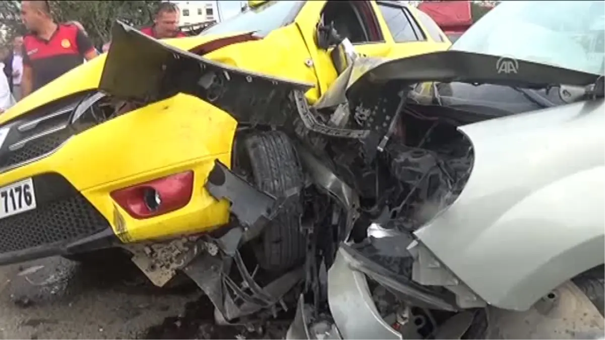 Ordu\'da Trafik Kazaları: 4 Yaralı