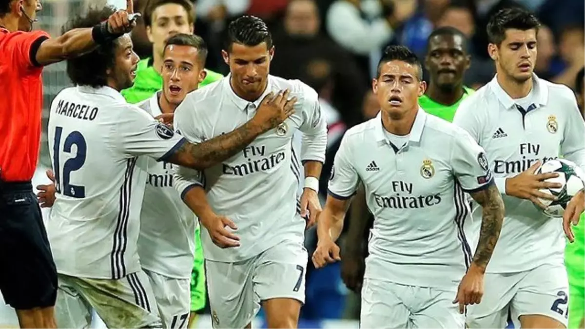 Şampiyonlar Ligi Maçında Real Madrid, Sporting Lisbon'u 2-1 Yendi