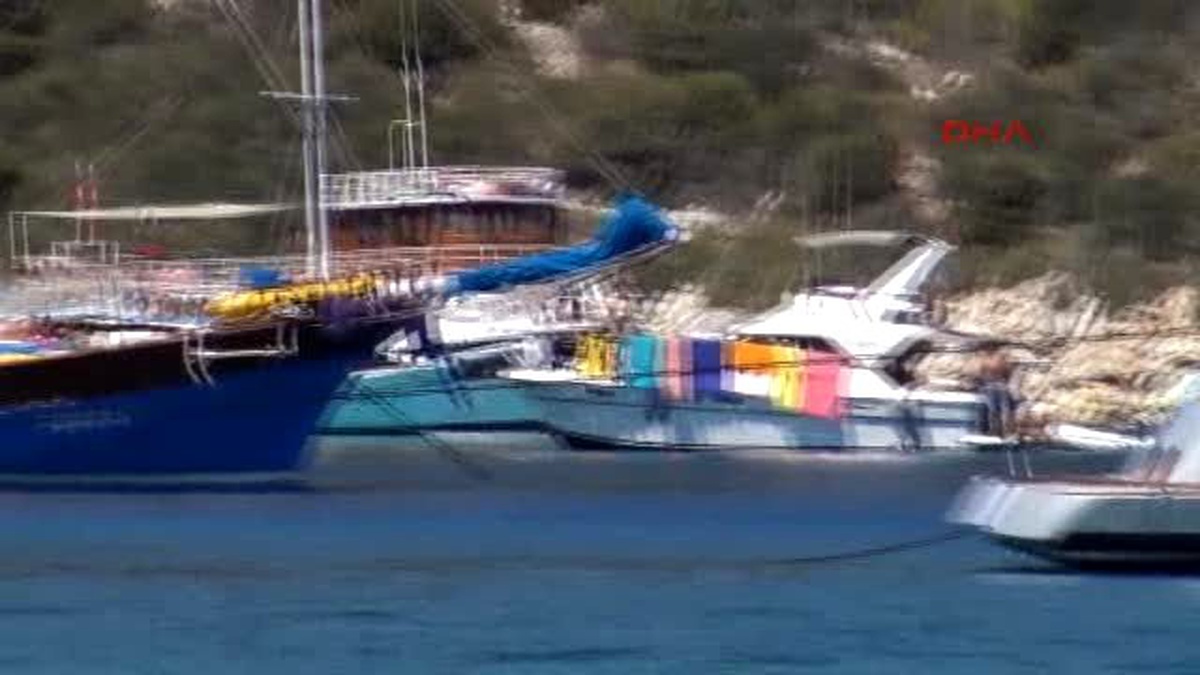 Bodrum Turistlerin Dikkati Caretta Carettayı Kurtardı
