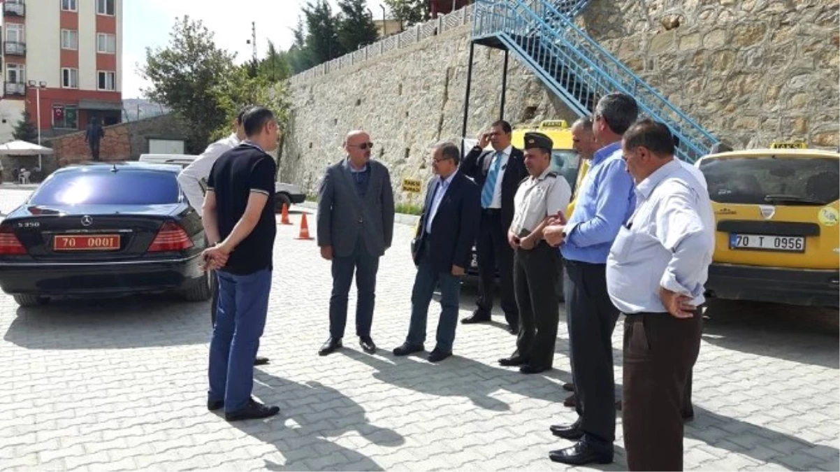 Vali Tapsız, Belediye Başkanı Samur\'u Ziyaret Etti