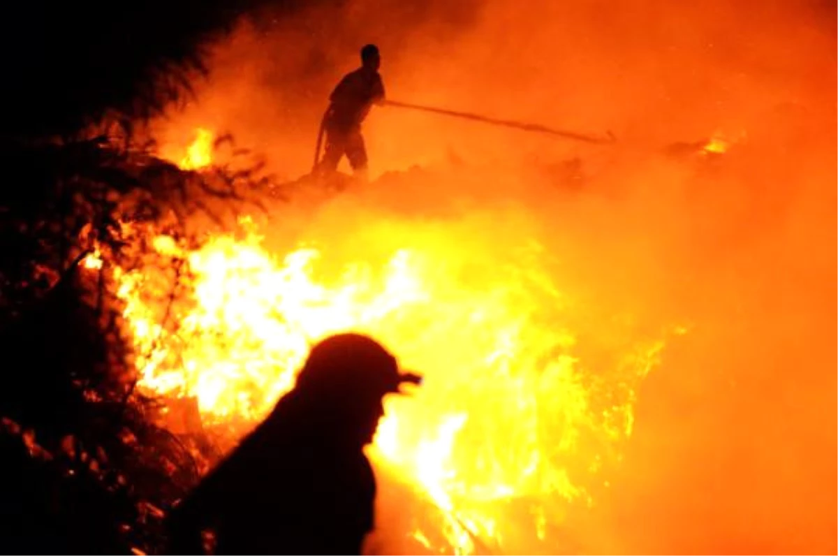 Bodrum\'da Çöplükte Patlama Sonucu Başlayan Yangın Söndürüldü