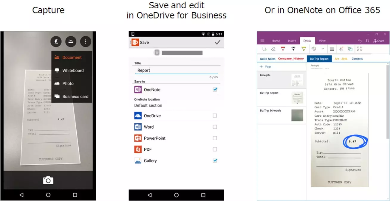 Windows 10 İçin Office Lens Uygulaması Yayımlandı