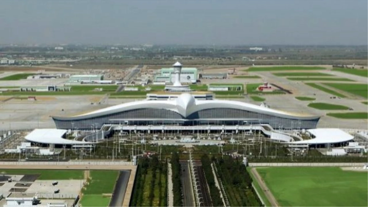 Aşkabat Uluslararası Havalimanı Açılış Töreni