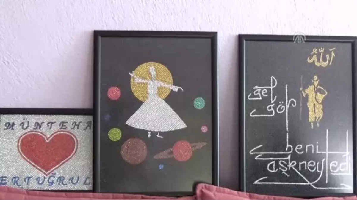 Boncukları Resme Dönüştürüyor