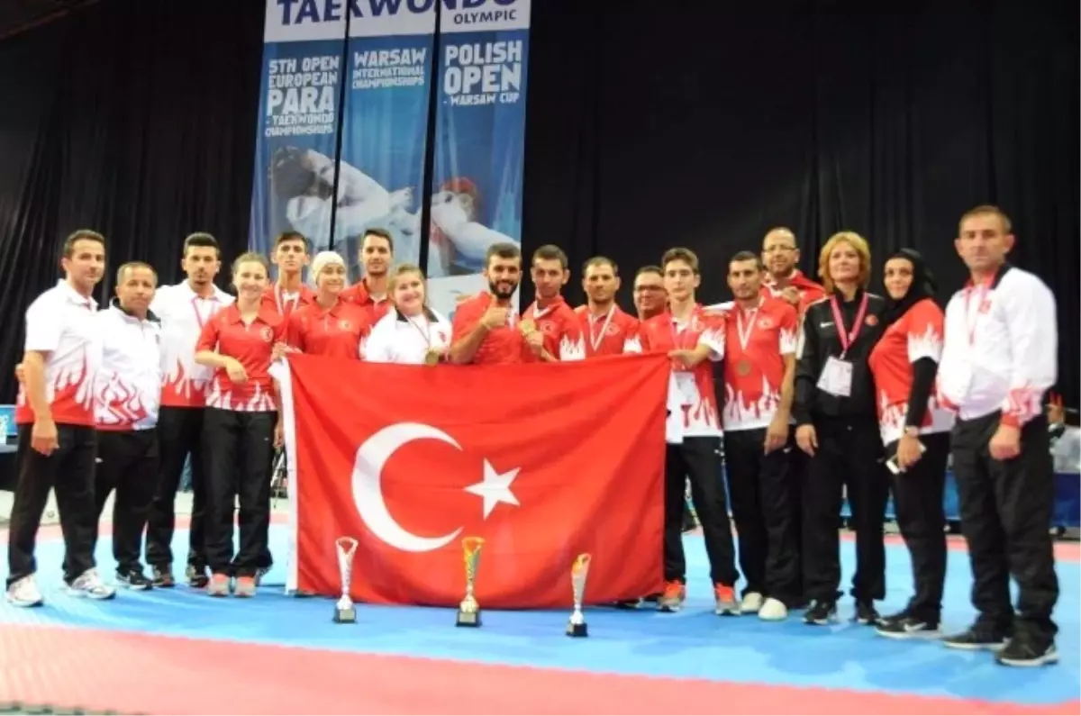 Türkiye Para-taekwando\'da Zirvede