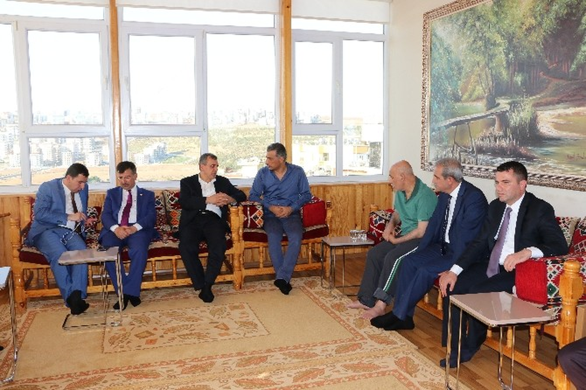 Asp Müdürü Murat Önen, Şehit Ailelerini Ziyaret Etti