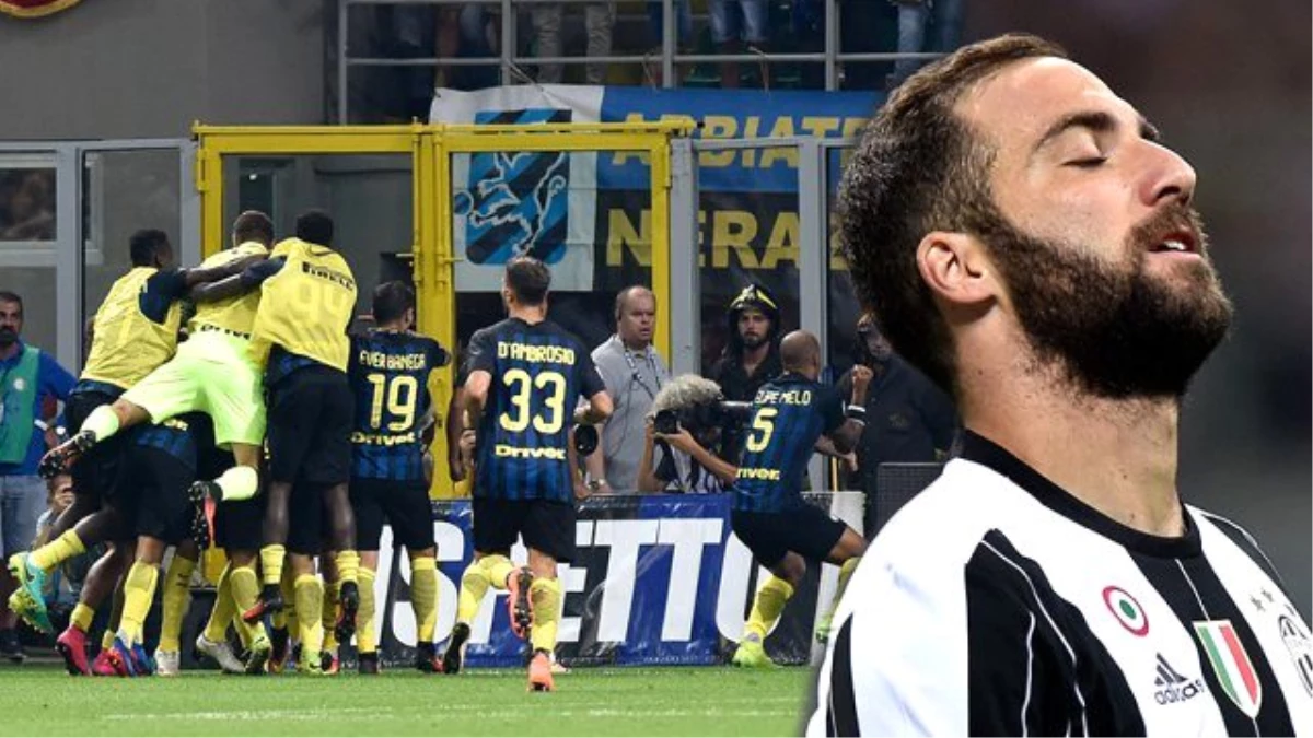 Inter, Juventus\'a Ligdeki İlk Yenilgisini Yaşattı