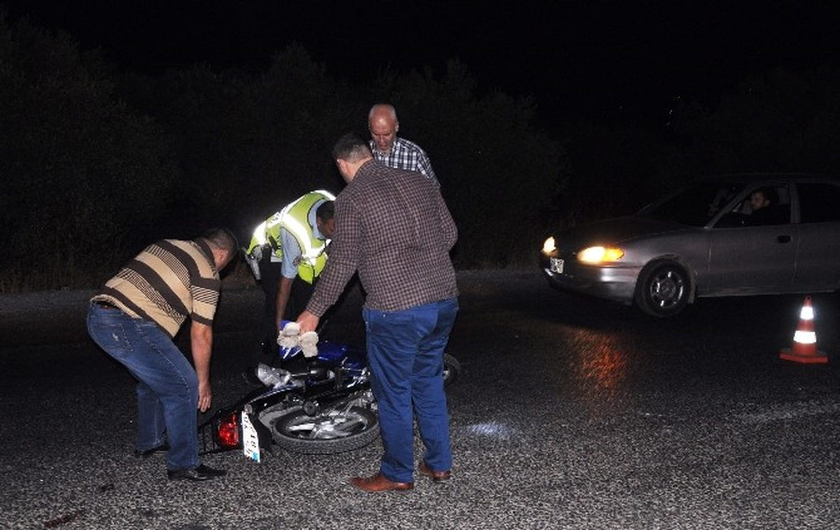 Motosiklet Sürücüsü Yaşam Savaşını Kaybetti