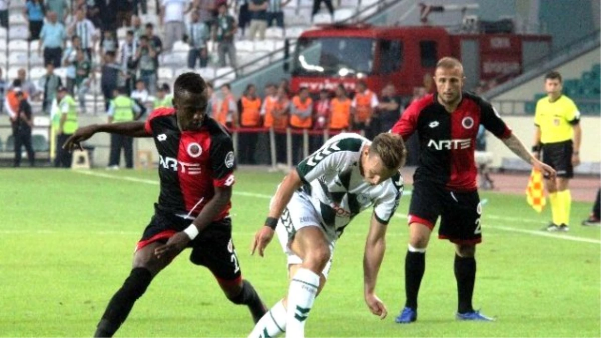 Atiker Konyaspor-Gençlerbirliği: 1-1