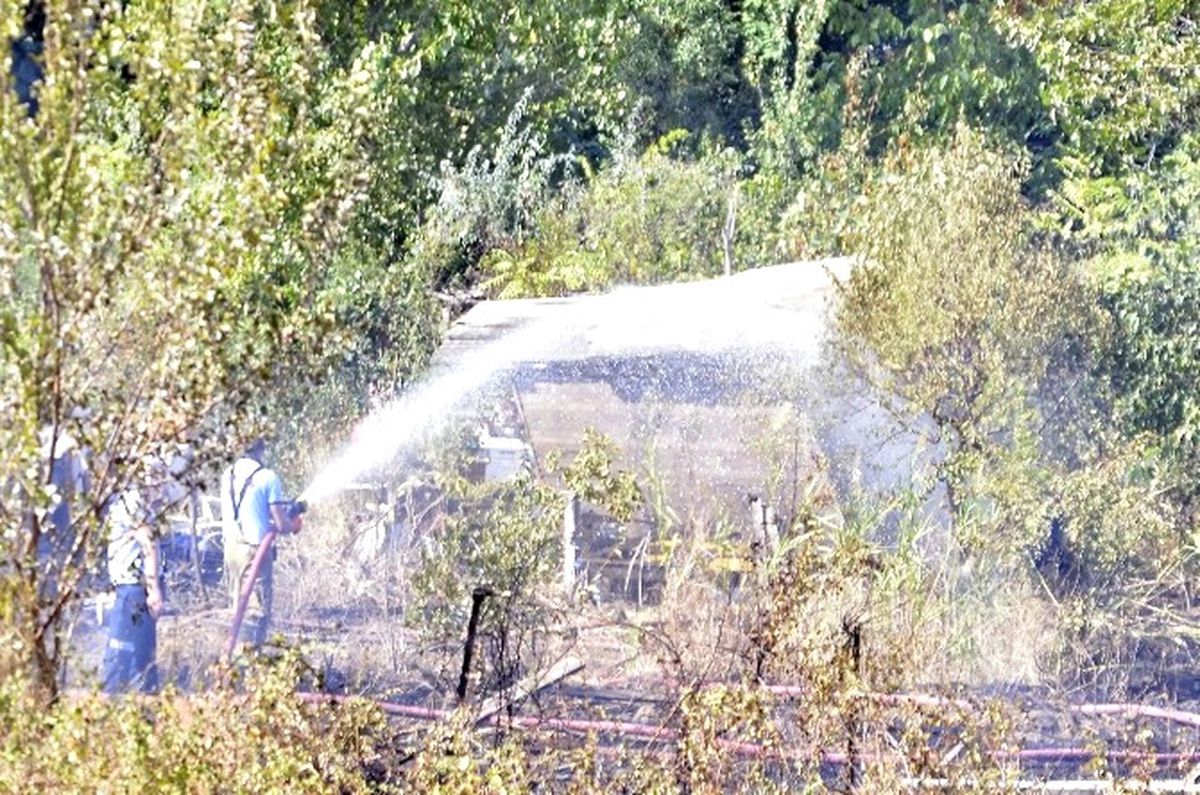 Bandırma\'da Demir Yolu Yanında Yangın Paniği