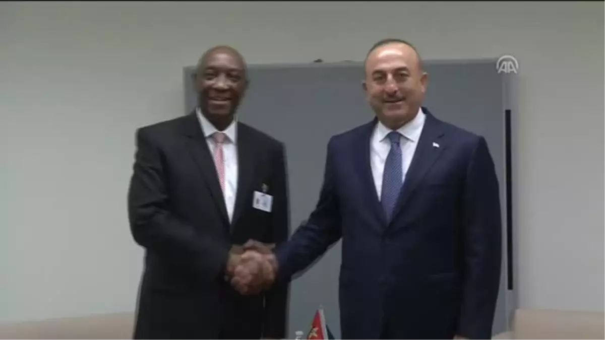 Çavuşoğlu, Mozambik Dışişleri Baloi ile Görüştü - New